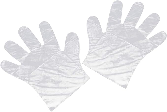 Disposable Gloves Safety Sterile Gloves Food Safe Gloves.11.02" (100pcs/Pack)