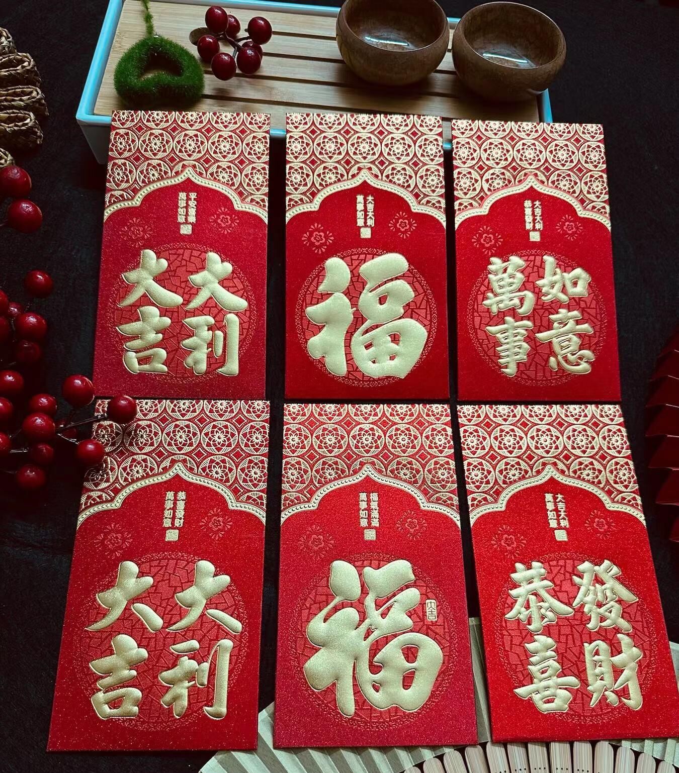 RED Pocket, CNY, Asst (6PCS/PACK)