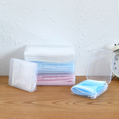 Portable dustproof and moistureproof mask box - sumi
