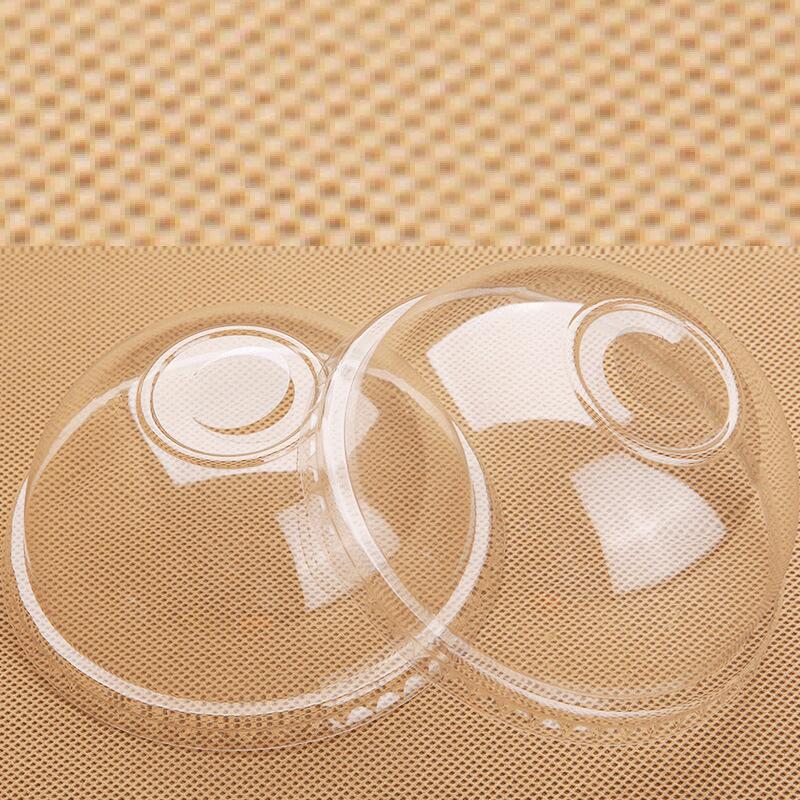 Disposable dessert cup with lid 25pcs.5.4oz