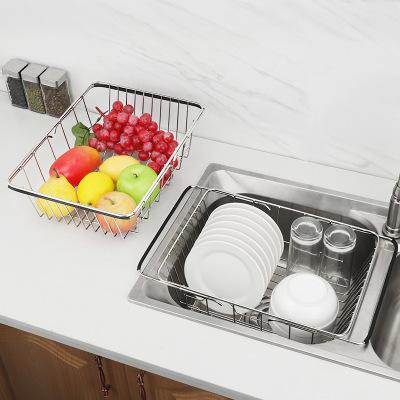 Stainless steel drain basket