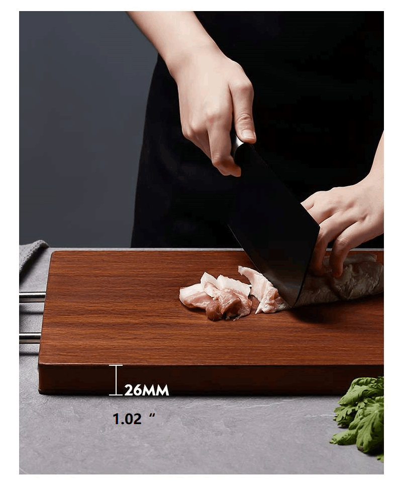 Ebony wood chopping board