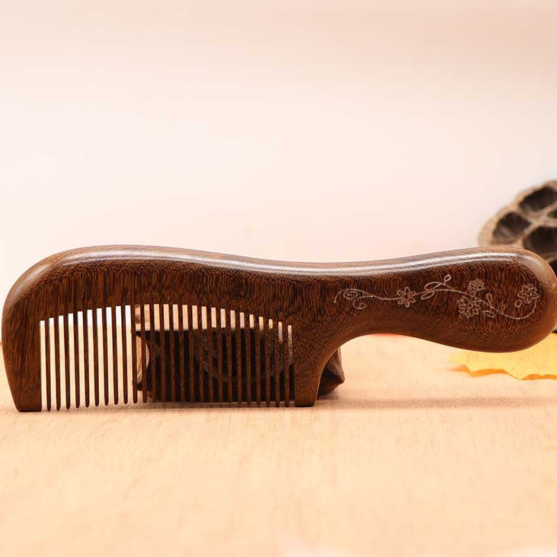 Green Sandalwood Comb