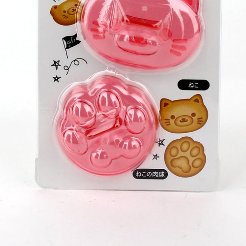 Semi-Three-Dimensional Cookie Mold Cat Set