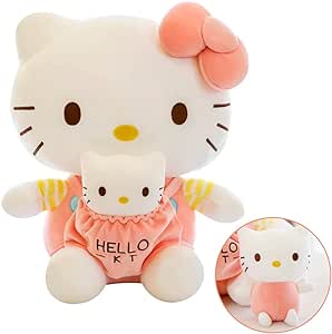 Hello Kitty Plush Toy Hello Kitty Plush Figure Soft Cute Hello Kitty Plush Doll Soft Touch Finish and Embroidered Details, Doll Gifts for Children