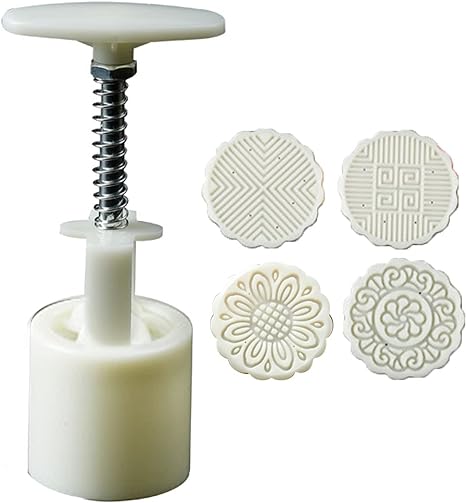 3D Round Mould w/4pc, 100g/3.527oz