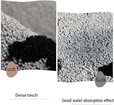 Absorbent Non-Slip Bath Mat