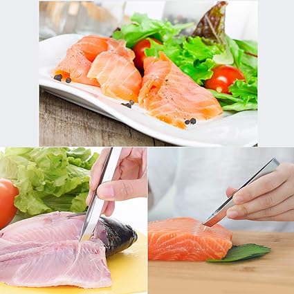 Herringbone Tongs Stainless Steel Fish Stop Tweezers for Removing Fish Stops, Fish Scales, Pig Feathers and Chicken Feathers parts