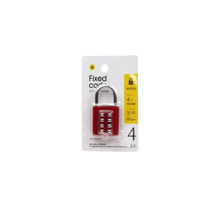 U08S four-digit combination lock