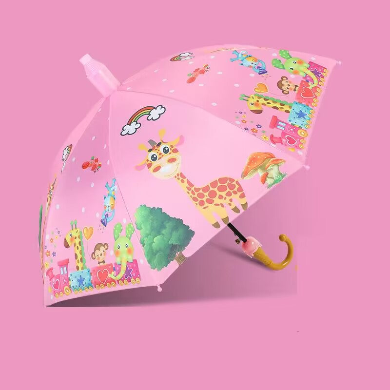 Child's Auto-open Umbrella w/cover, 8 ribs