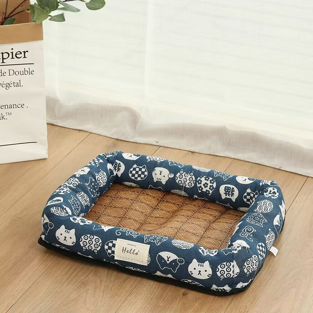 Summer pet kennel,  Japanese style cat