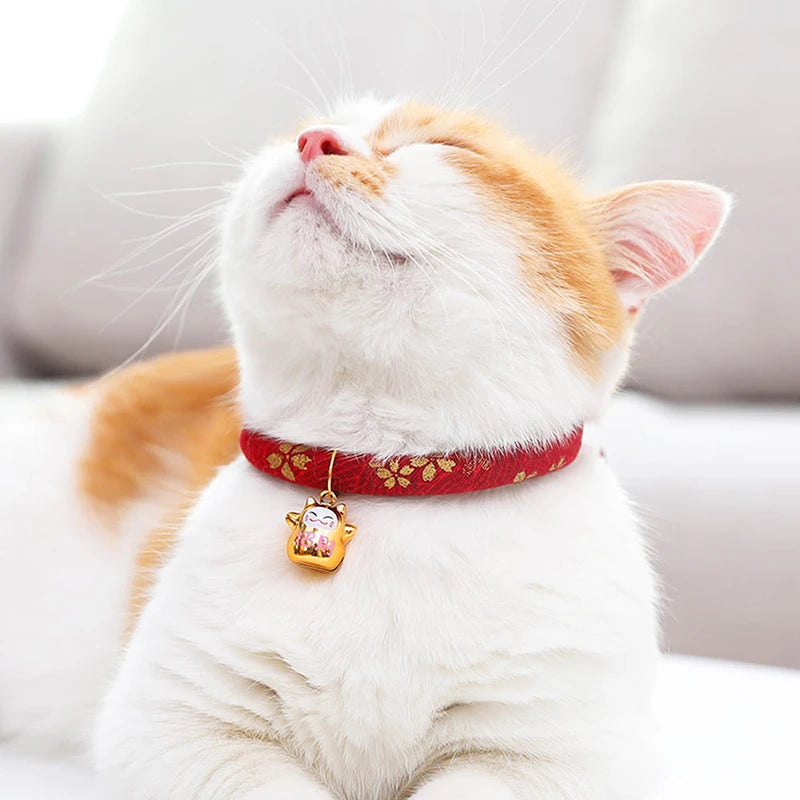 Japanese Style  Bell Cat/Dog Collar/Necklace