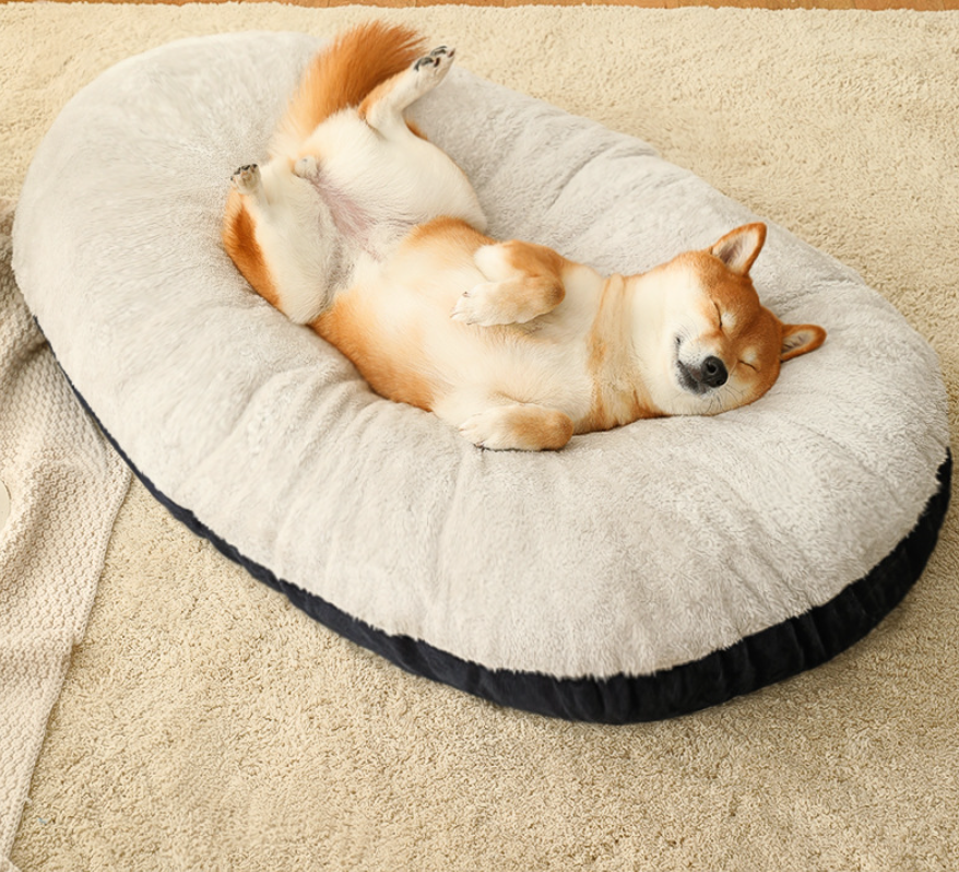 Dog Bed, Washable Pet Bed for Puppy and Kitten, Soft and Comfortable Cat Bed with Non-Slip Bottom, Pet Bed for Good Support