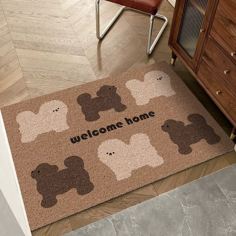 Japanese retro floor mat
