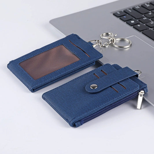 PU anti fabric pattern card sleeve