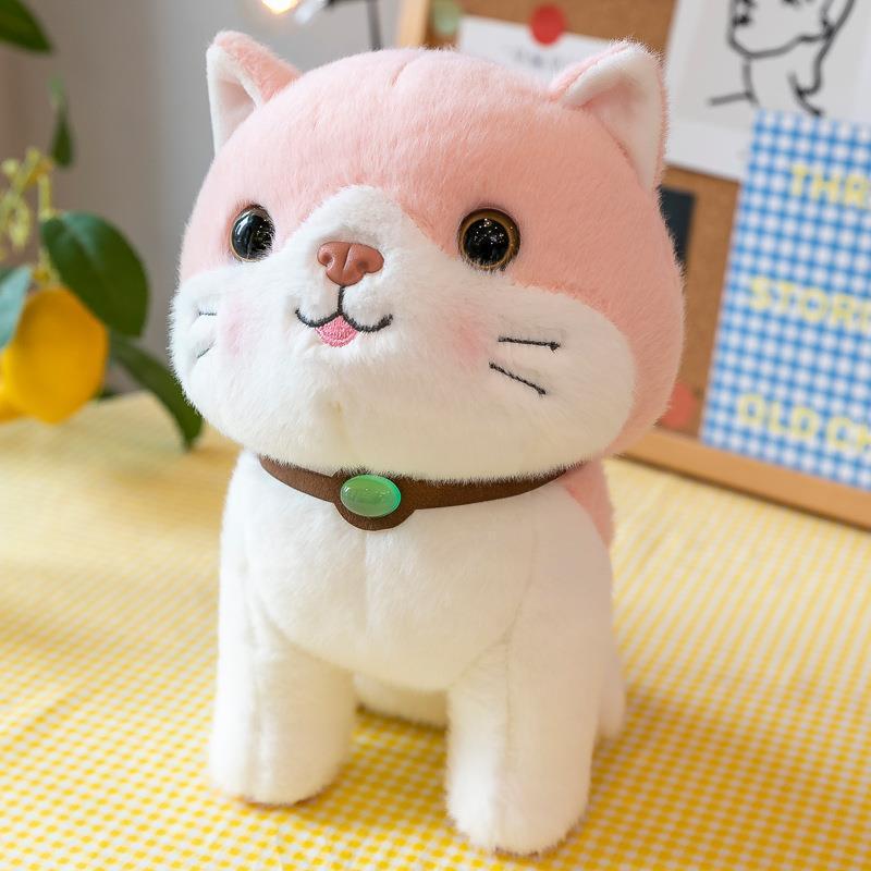 Cute cat plush toy boutique 8 inch grab machine doll doll children's doll activity gift