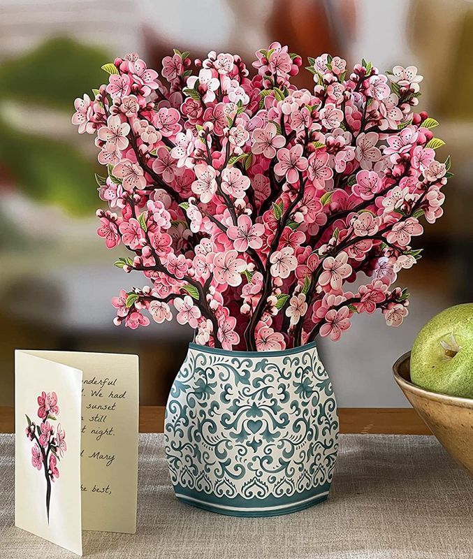 3D bouquet greeting card