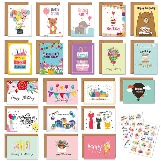 Happy birthday greeting card