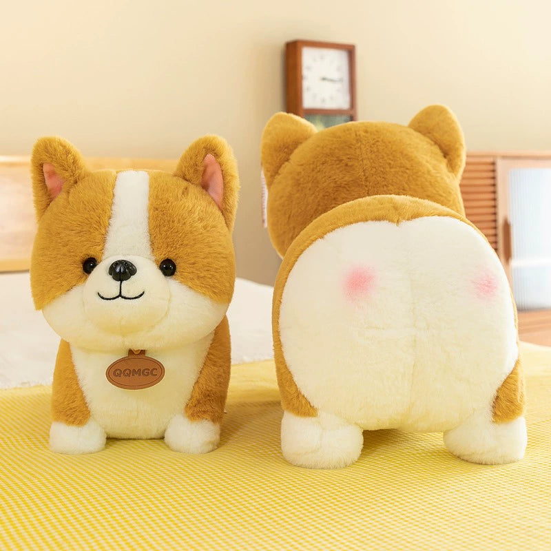 Cute corgi pillow/sofa companion/office healing artifact 25cm