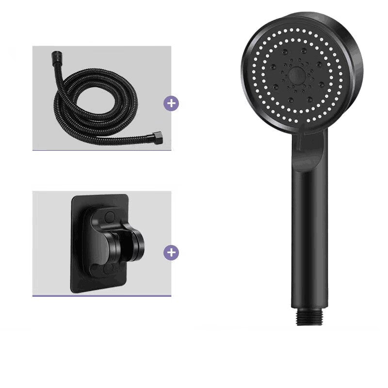 Showerhead High Pressure Shower Heads Bathroom Five-Speed Multi-Function Adjustable Rain Shower Hand-held Shower Set Shower Shower Head, Adjustable Shower