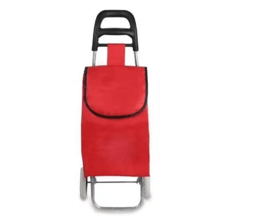 Shopping Trolley with foldable fabric bag (Print Company Logo)