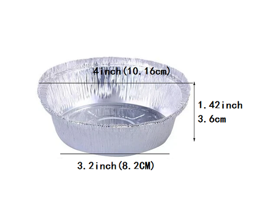 Baking Aluminum Foil 4"