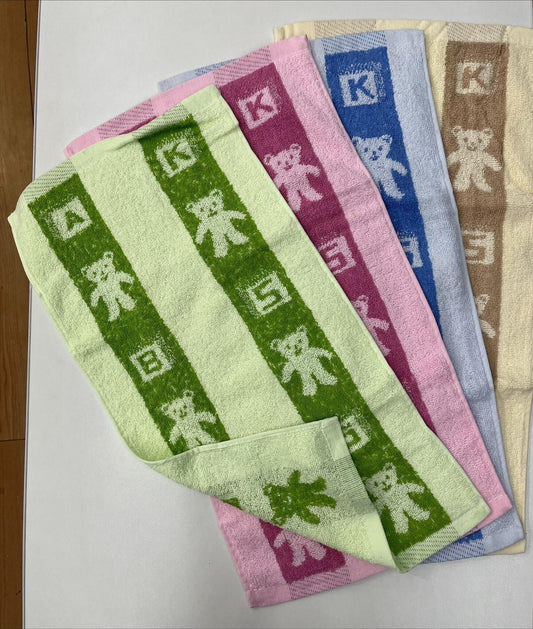 Letter Bear Scarf /pc