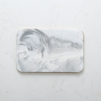 Wedding Gift"Blue" Marble Tray/ Cutting board - sumi