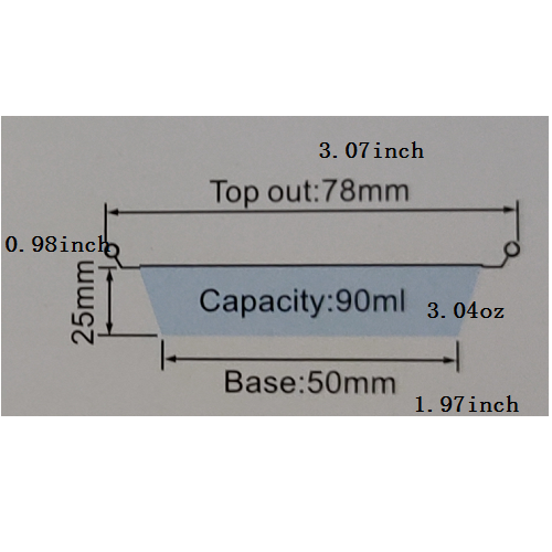 Baking Aluminum Foil 3inch 10pcs/pack