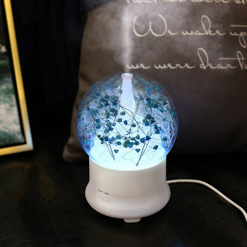 Ultrasonic Humidifier Essential Oil Aroma Diffuser Night light Cool Mist Humidificador With Flower - sumi