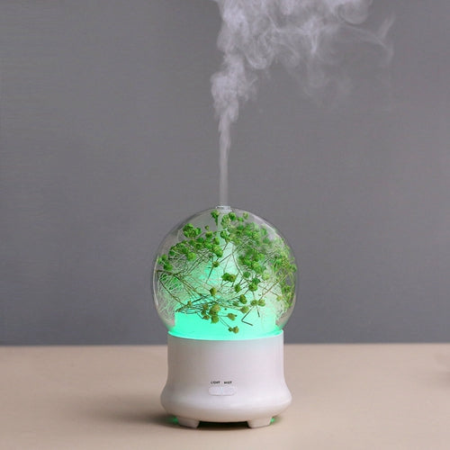 Ultrasonic Humidifier Essential Oil Aroma Diffuser Night light Cool Mist Humidificador With Flower - sumi