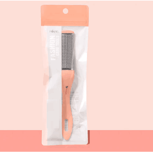 Curved rod foot file