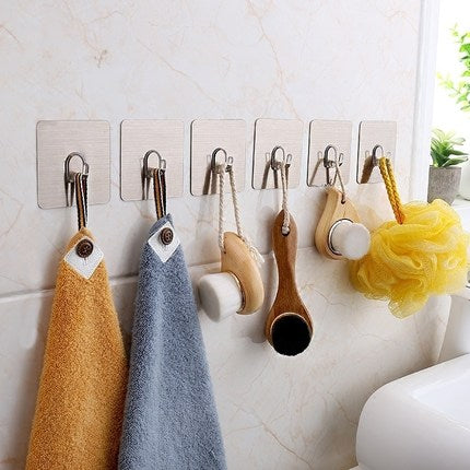 Six packs of waterproof hooks