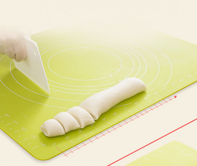 Silicone pad with scale Heat insulation pad