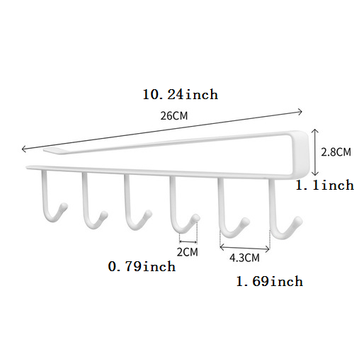 Punch-free cabinet hook