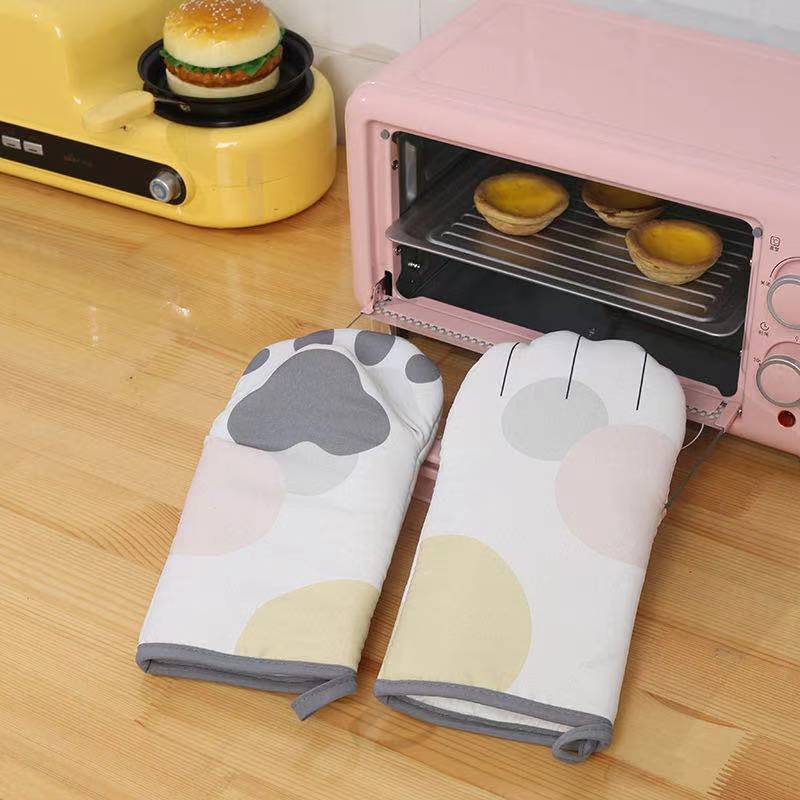 Japanese Cute oven baking gloves