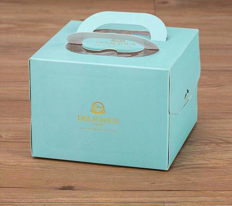 Japanese cute color cake box